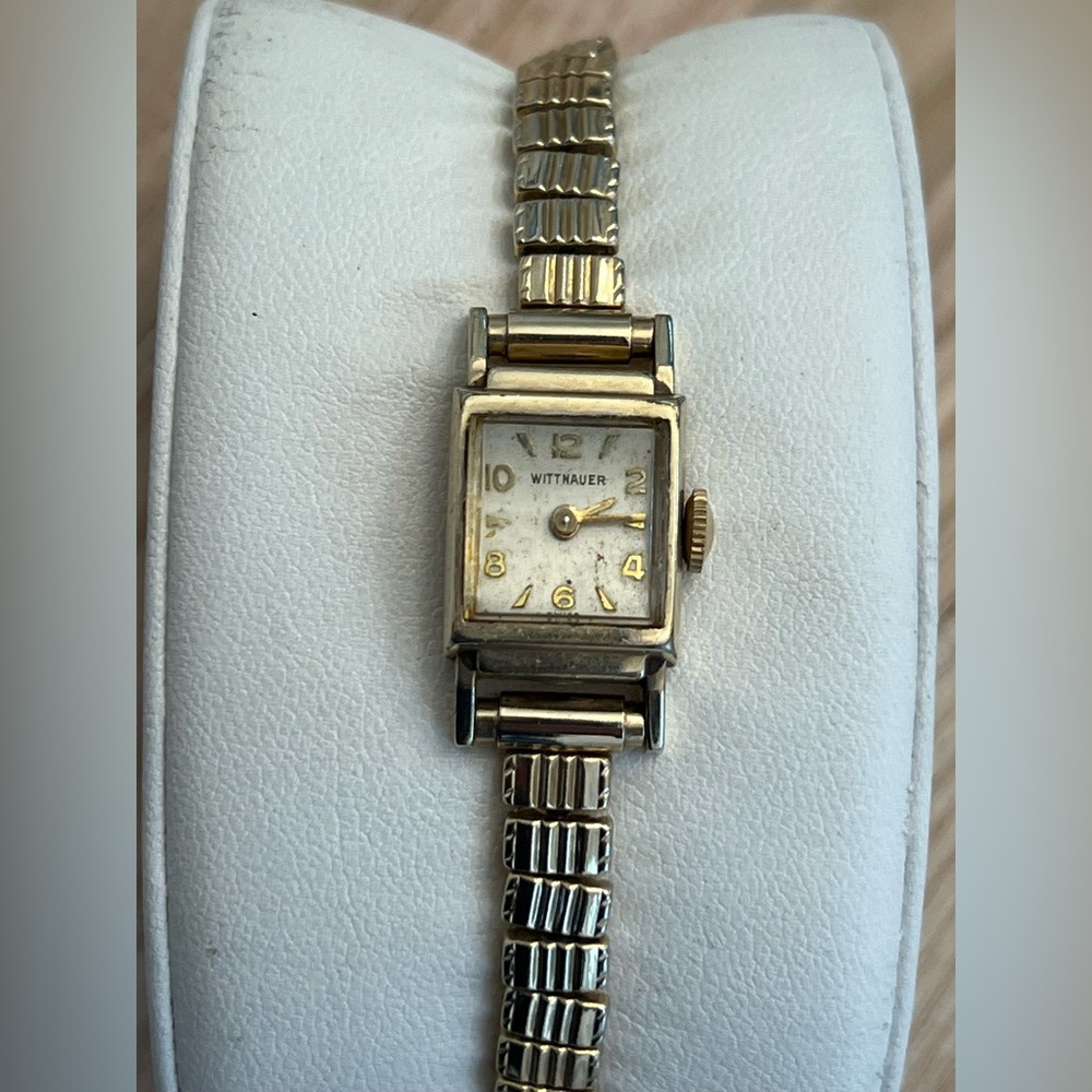 Wittnauer Longines Rare Vintage Mechanical Ladies Watch Gold Pltd Bracelet Case
